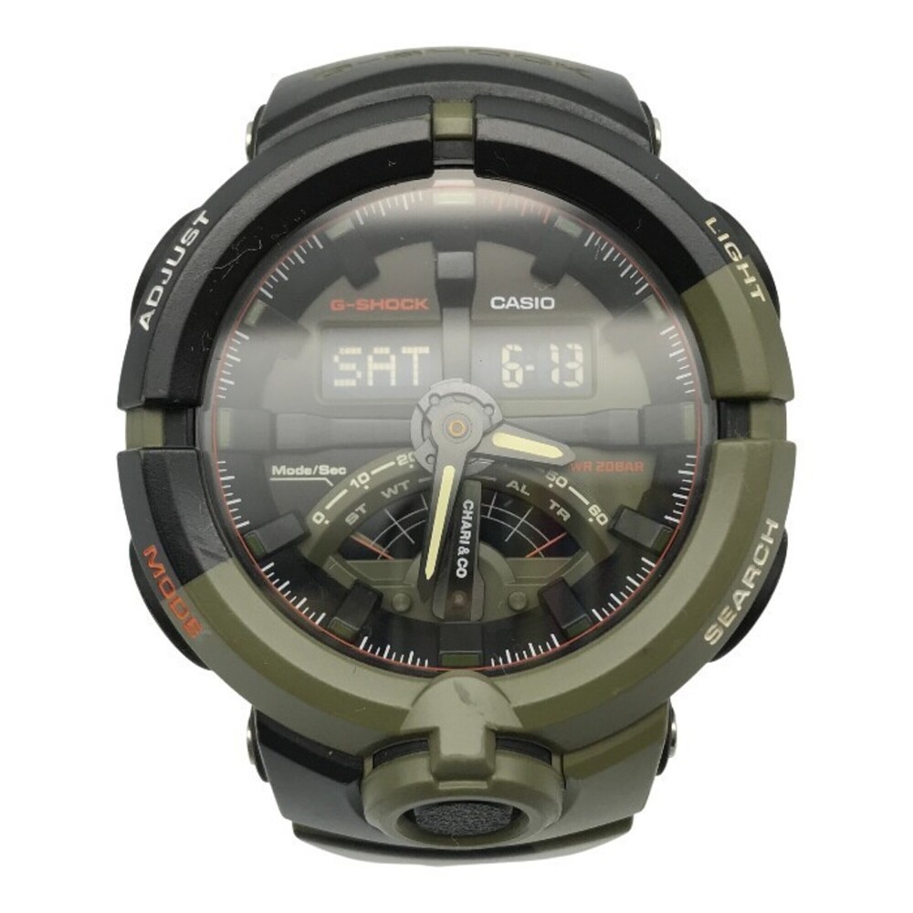 CASIO G-SHOCK CHARI&CO Collaboration Men's Analog/Digital Quartz Watch, Green...